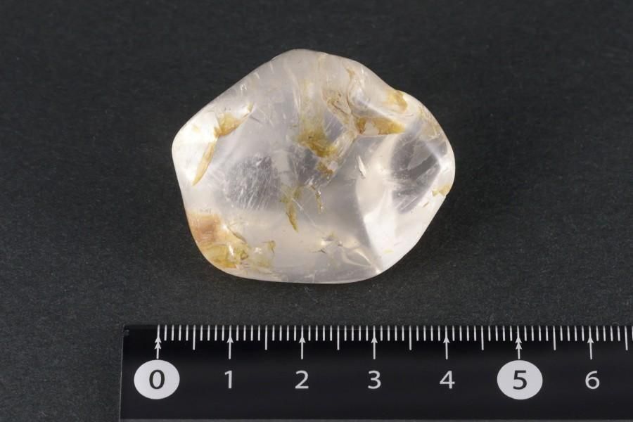 ミルキークォーツ 原石 磨き 34.7g - その他1枚目