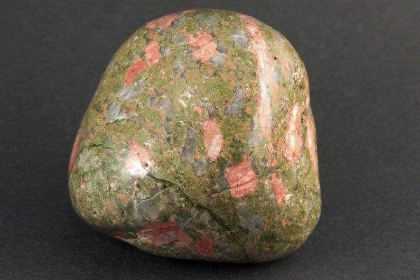 ユナカイト 原石 磨き 400g - その他6枚目