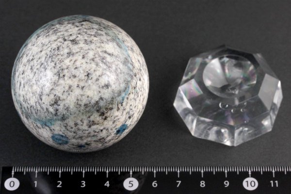 K2ブルー 丸玉 57mm｜天然石丸玉 通販のキラリ石