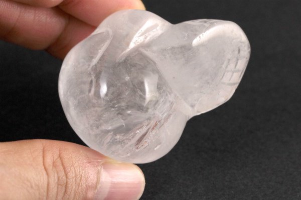 天然水晶 クリスタルスカル 84g (水晶髑髏)｜天然石 通販キラリ石