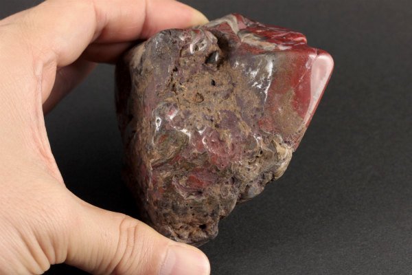 今金産ジャスパー 原石 磨き 268g｜天然石 原石 通販のキラリ石