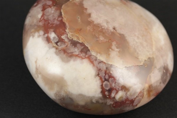 桜瑪瑙 原石 磨き 295g｜天然石丸玉 通販のキラリ石