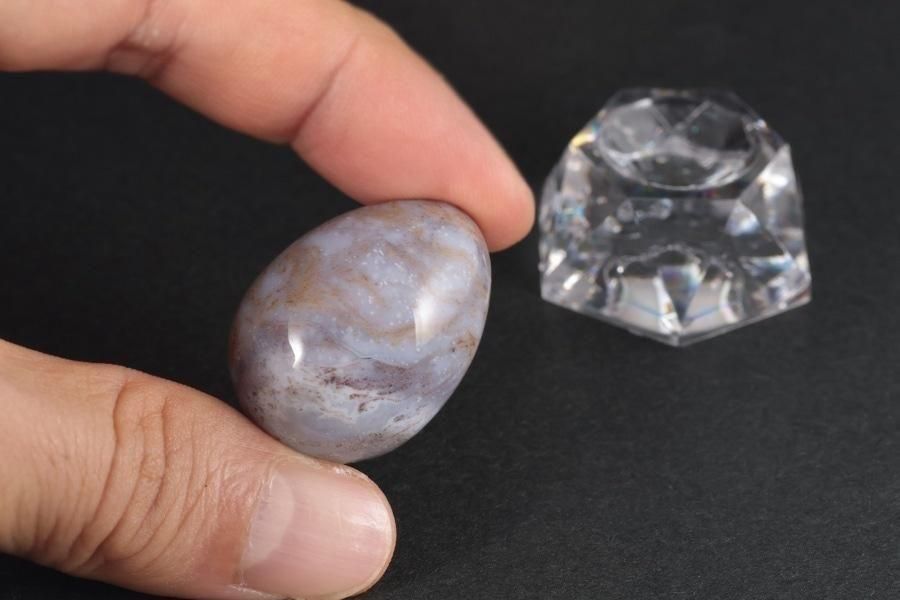 ファンシーアゲート たまご形 20.4g  - その他3枚目