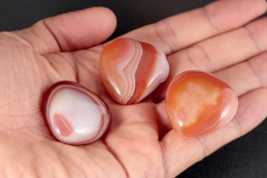 赤メノウ ハート形  - その他3枚目