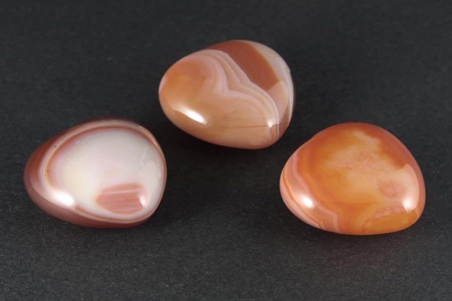 赤メノウ ハート形  - その他4枚目