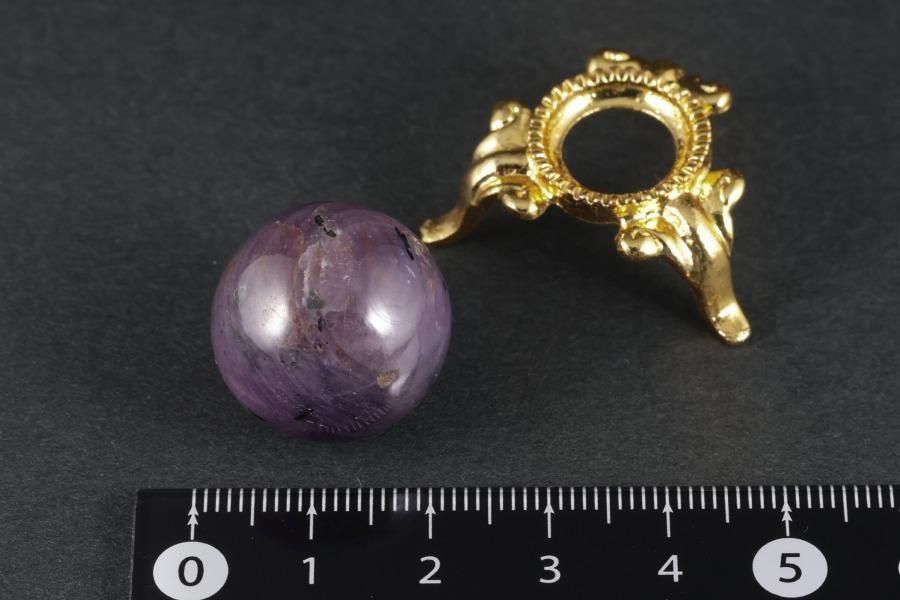 ルビー 丸玉 20mm  - その他1枚目