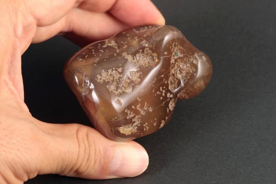 カーネリアン 原石 磨き 101g - その他3枚目