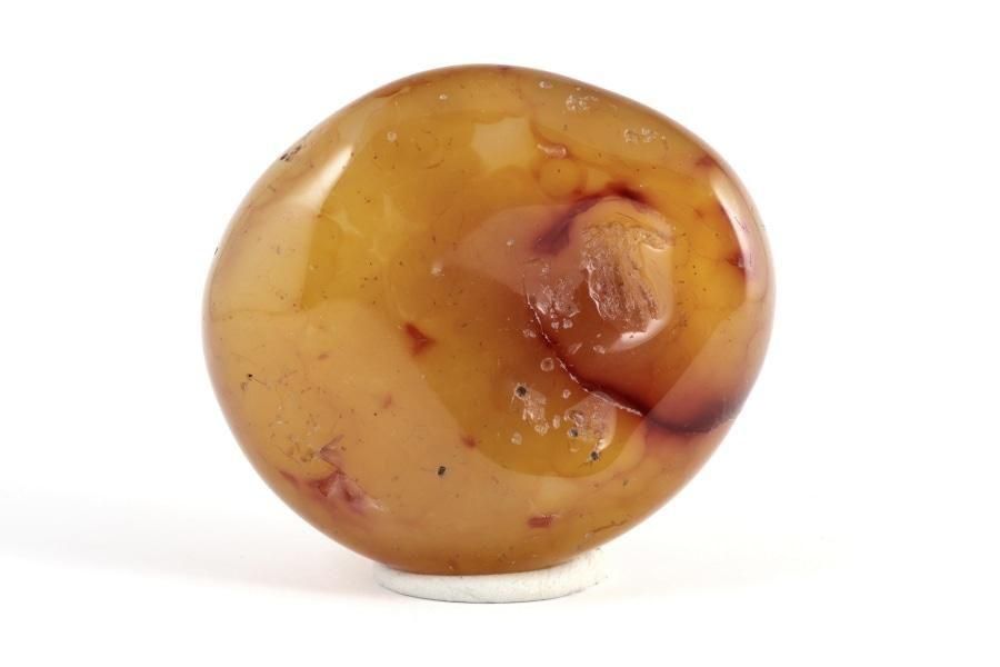 カーネリアン 原石 磨き 82g メイン画像