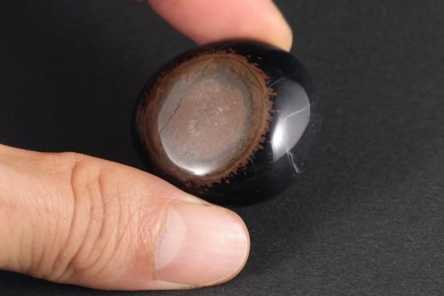ホークアイ 原石 磨き 26.1g - その他3枚目