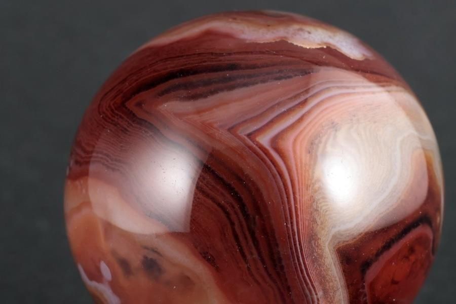 カーネリアン(紅玉髄) 丸玉 46mm｜天然石丸玉 通販 キラリ石