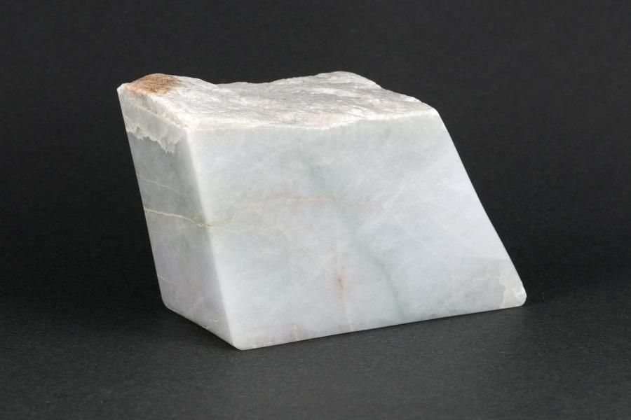 ミャンマー産 翡翠 原石 五面研磨 466g｜天然石 原石 通販 キラリ石