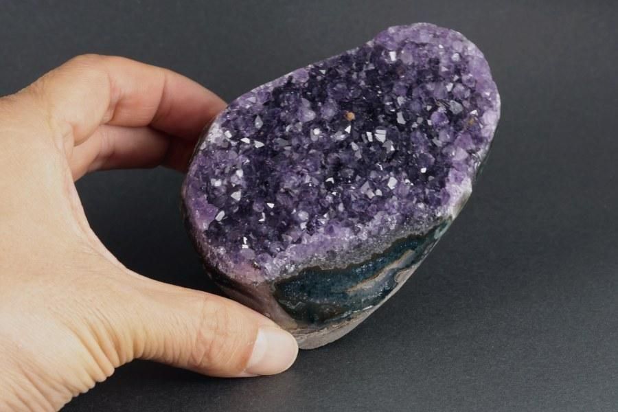 ウルグアイ産アメジスト クラスター 423g｜天然石 通販キラリ石