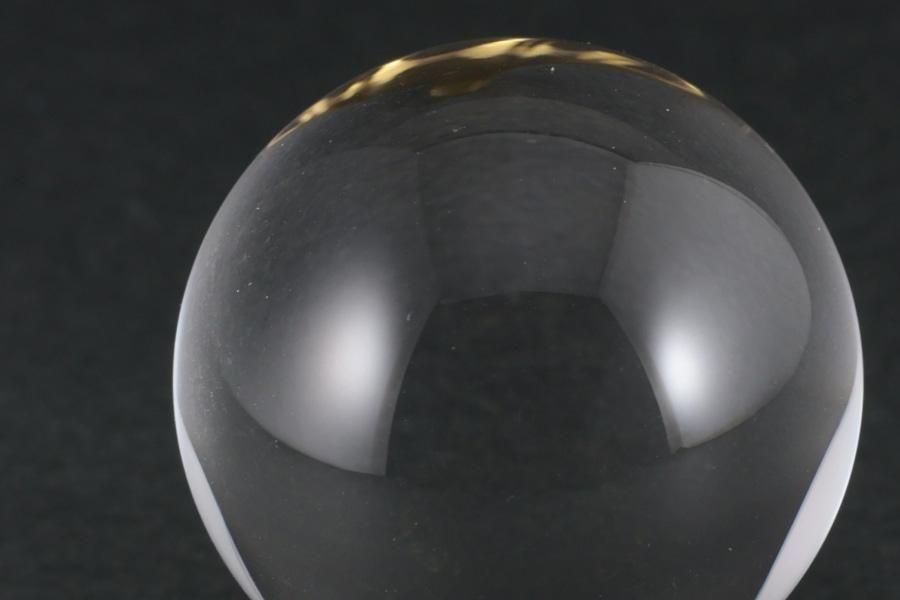 天然水晶 無垢 丸玉 33.7mm｜天然石 丸玉 通販 キラリ石