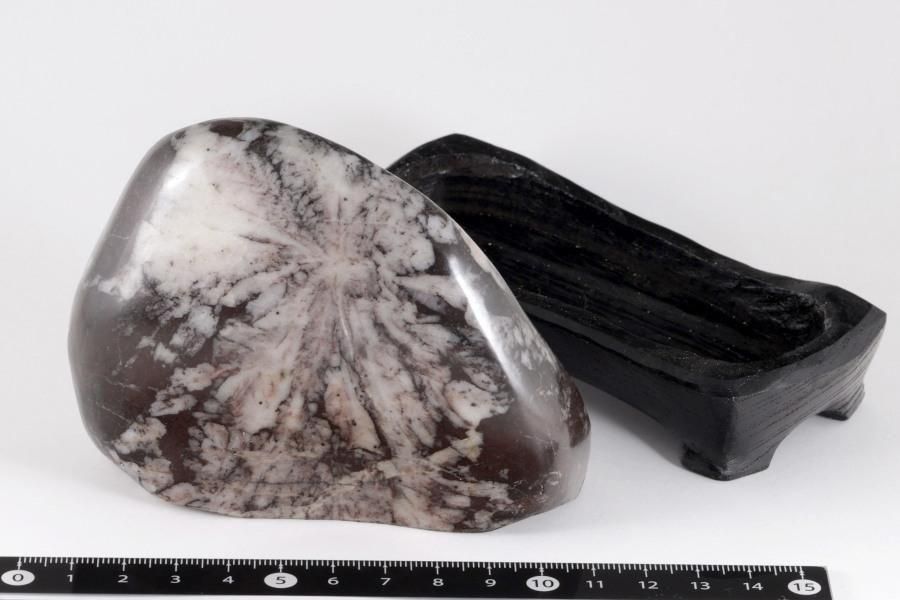 根尾谷産 菊花石 497g 国産｜天然石 通販キラリ石