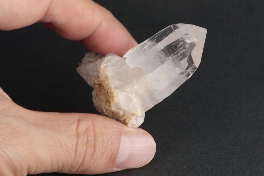 ガネーシュヒマール ラパ産 変形結晶水晶 ガネッシュヒマール/ラパ産]ヒマラヤ水晶原石ナチュラルポイント（全長