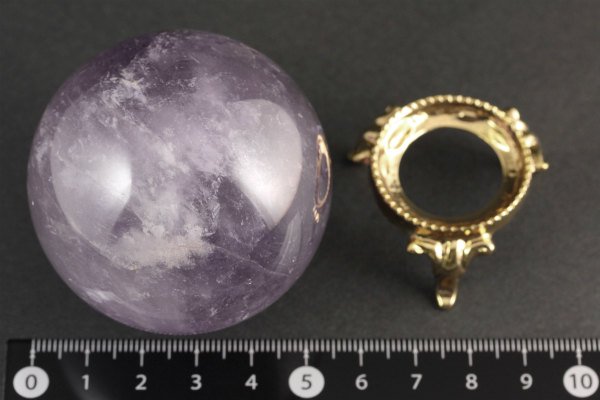 アメジスト(紫水晶) 丸玉 54mm｜天然石丸玉 通販 キラリ石