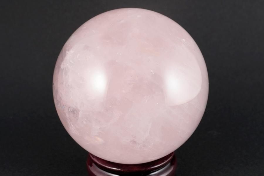 スターローズクォーツ 丸玉 87mm - その他4枚目