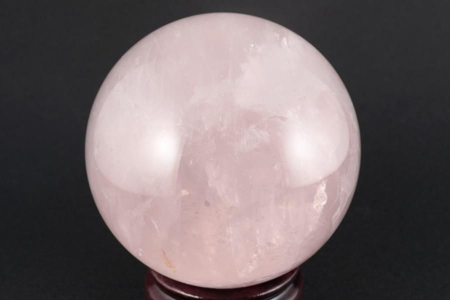 スターローズクォーツ 丸玉 87mm - その他5枚目