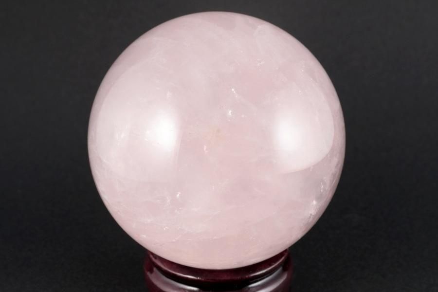 スターローズクォーツ 丸玉 87mm - その他6枚目