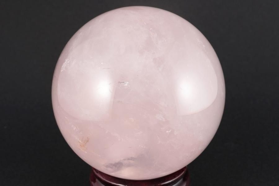 スターローズクォーツ 丸玉 87mm - その他7枚目