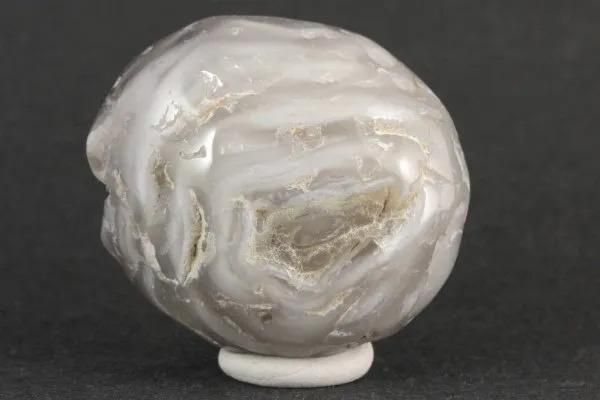 水入り瑪瑙 原石 磨き 57.7g メイン画像