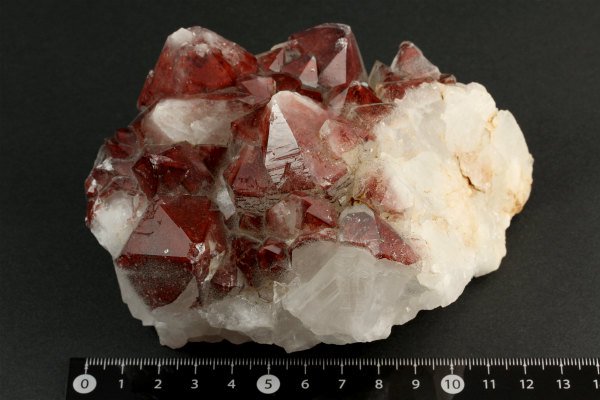 レッドファントム水晶クラスター 829g｜天然石 原石 通販のキラリ石