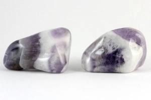 シェブロンアメジスト 原石 磨き 86g｜天然石原石通販キラリ石