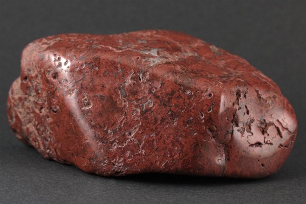 佐渡の赤玉石 原石 磨き 575g