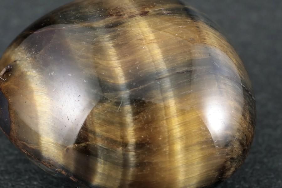 ミックスタイガーアイ 原石 磨き 22.6g - その他2枚目