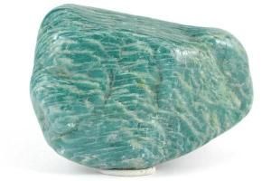 【希望が叶う石♡】アマゾナイト原石1.76kg 台座付き 希望が叶う石♡】アマゾナイト原石1.76kg 台座付き