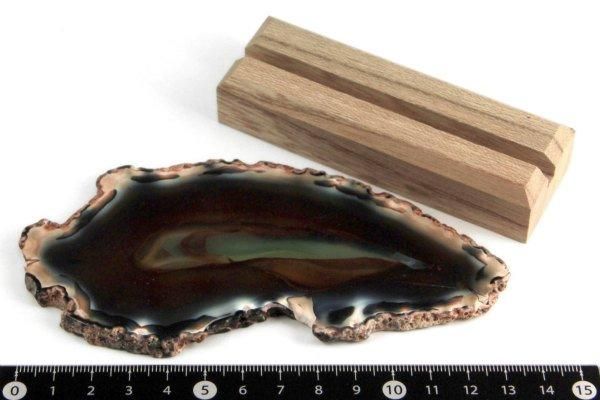 モンタナアゲート スライス板 90g - その他1枚目