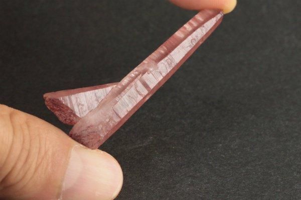 ヘマタイト オン クォーツ 結晶 5.6g - その他3枚目
