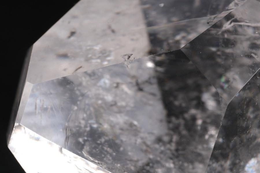 3.天然水晶　プレミアロッククリスタル　磨き石　処分 天然水晶 ロッククリスタル ラフカット原石【約500g前後