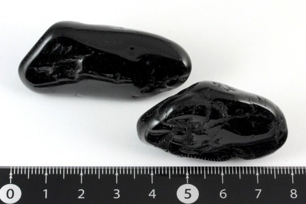 ブラックトルマリン 原石 磨き 2個セット58g｜天然石通販キラリ石