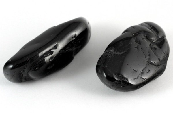 ブラックトルマリン 原石 磨き 2個セット58g｜天然石通販キラリ石