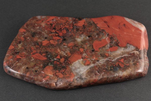 ブレシェイティッド ジャスパー 原石 磨き 332g｜天然石 通販キラリ石
