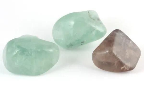 フローライト 原石 磨き 3個セット 81.9g メイン画像