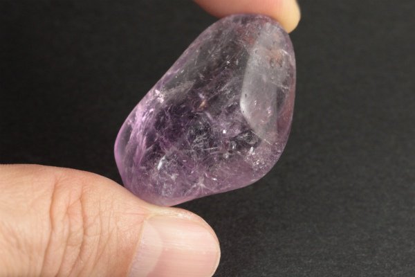 アメジスト(紫水晶) 原石 磨き 18.1g｜天然石 原石 通販キラリ石