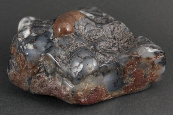 デンドリティックアゲート 原石 磨き 444g｜天然石 原石 通販 キラリ石