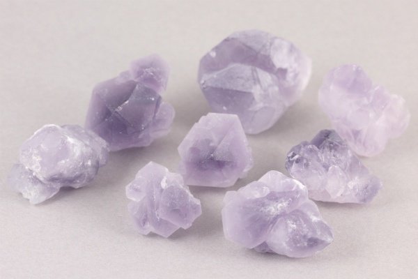 紫水晶 原石 - 置物