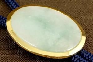 天然石ループタイ 金色フレーム付き｜天然石のループタイならキラリ石