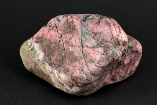 ロードナイト(薔薇輝石)原石 磨き 412g｜天然石 原石 通販 キラリ石
