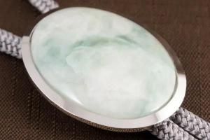 希少k18翡翠ループタイ 糸魚川産翡翠の天然石ループタイ｜天然石通販のキラリ石