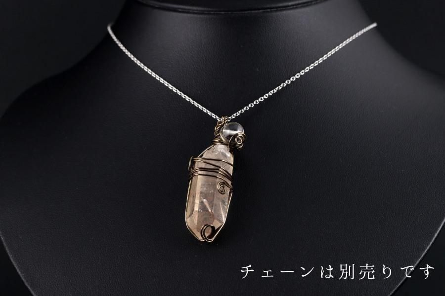 ワイヤーペンダントトップ 〜ヒマラヤ マニカラン産水晶〜 - その他3枚目