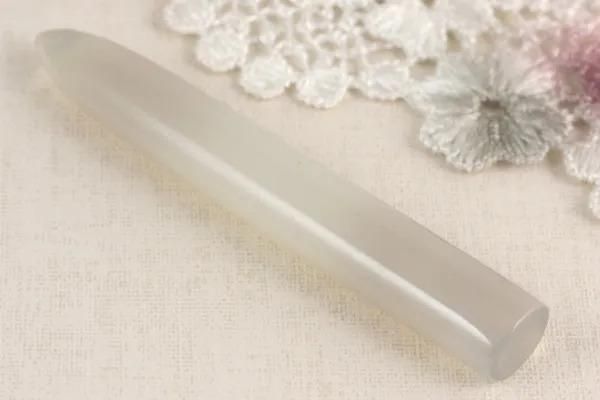 天然石マッサージ棒 アゲート 6.5cm メイン画像