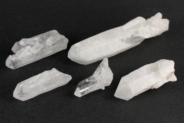 水晶 クラスター 5個セット 90g｜天然石 原石 通販のキラリ石