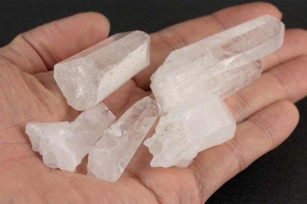 水晶 クラスター 5個セット 90g - その他3枚目