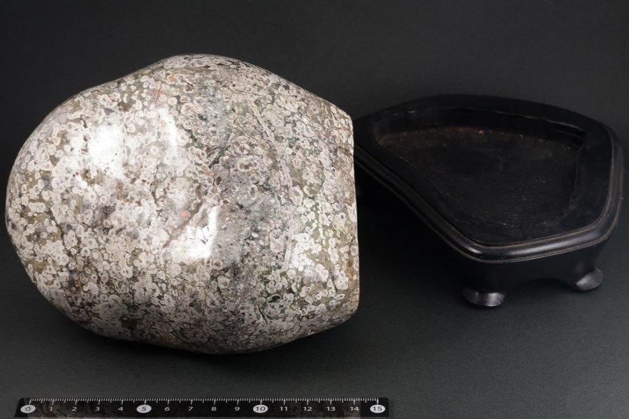 白山紋石 磨き石 3.2kg - その他1枚目