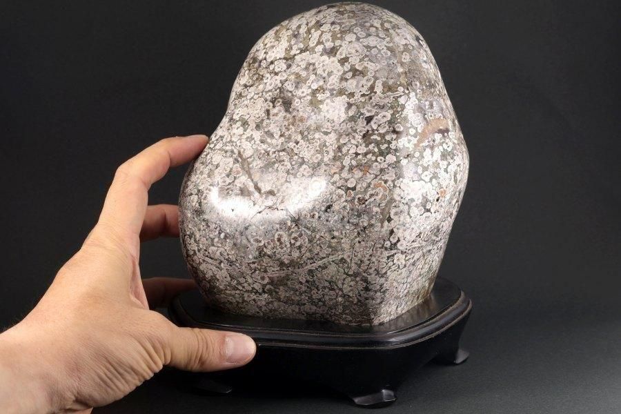 白山紋石 磨き石 3.2kg - その他3枚目