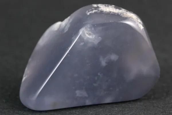 ブルーカルセドニー 原石 磨き 18.9g メイン画像